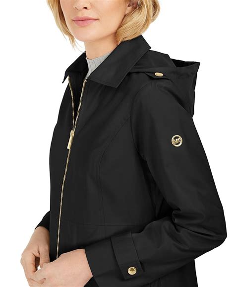 michael kors womens rain jacket|michael kors jacket waterproof.